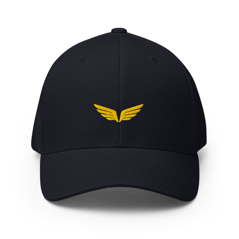 [6AA3FCB9B9DF2_Dark-Navy-S-M] Structured Twill Cap (S/M, Dark Navy)