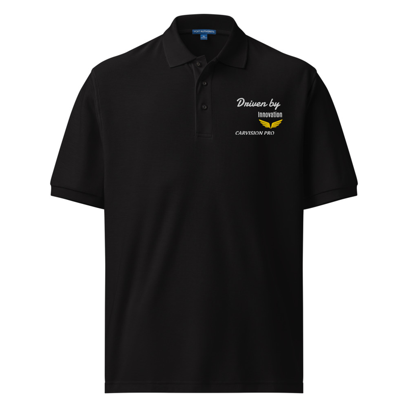 [6AA40751CA6B3_Black-S] Men's Premium Polo (S, Black)